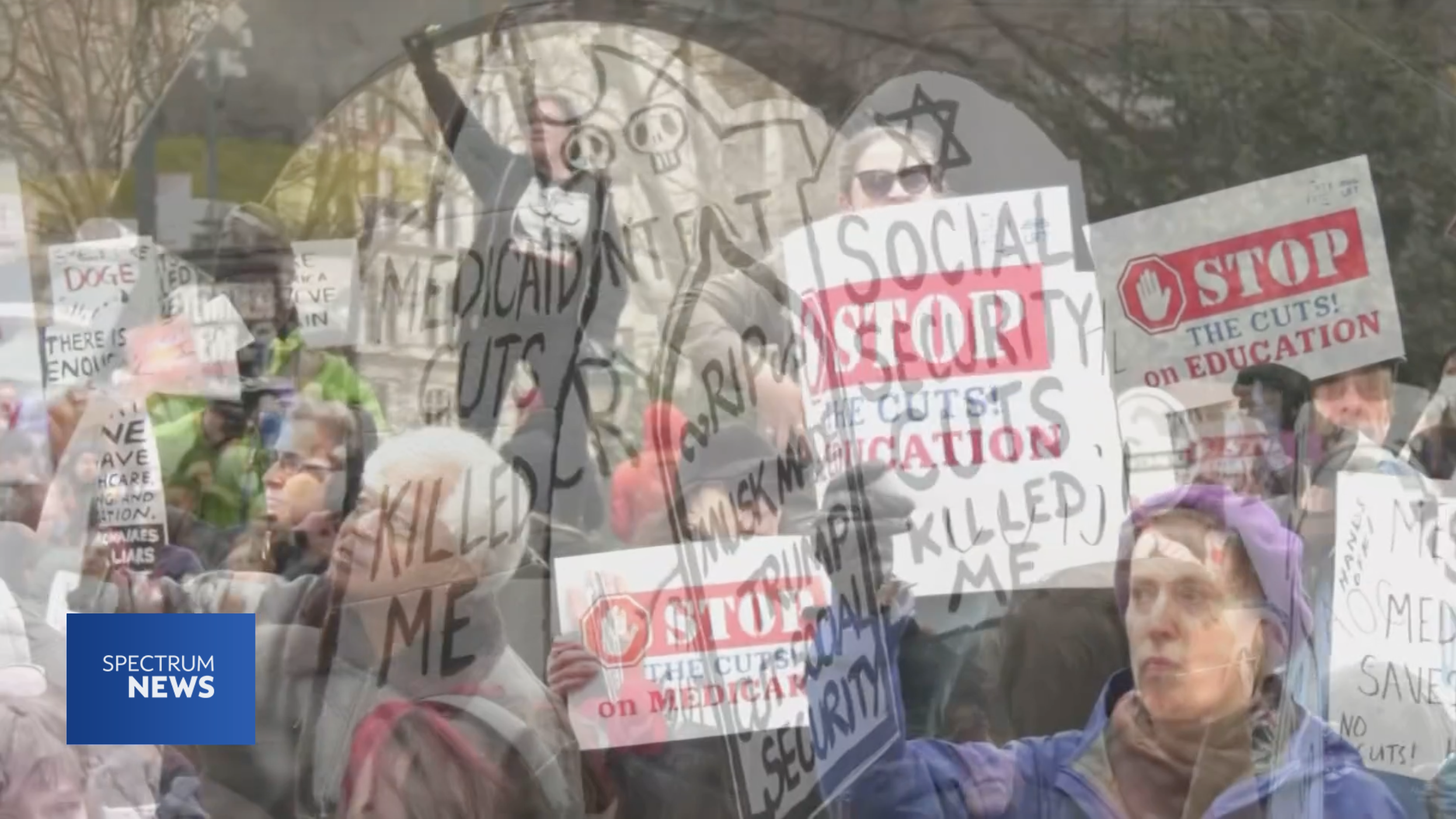 New Yorkers rally against possible Trump cuts to vital programs